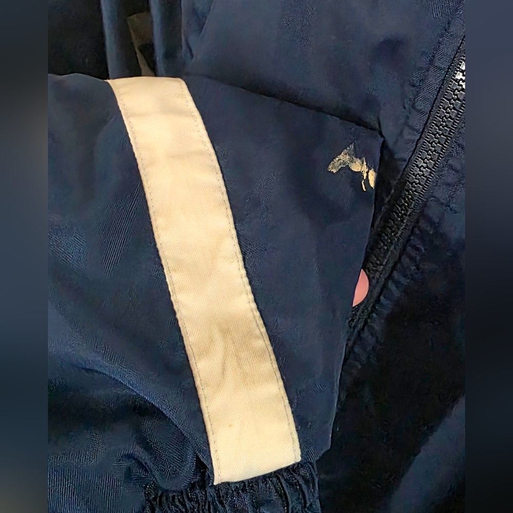 Majestic Vintage San Diego Padres Jacket Men's SZ Medium Blue official Baseball - Picture 7 of 15